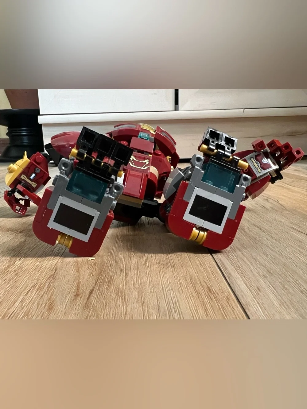 LEGO Marvel: The Hulkbuster Smash-Up - Set 76104 **Assembled & Glued
